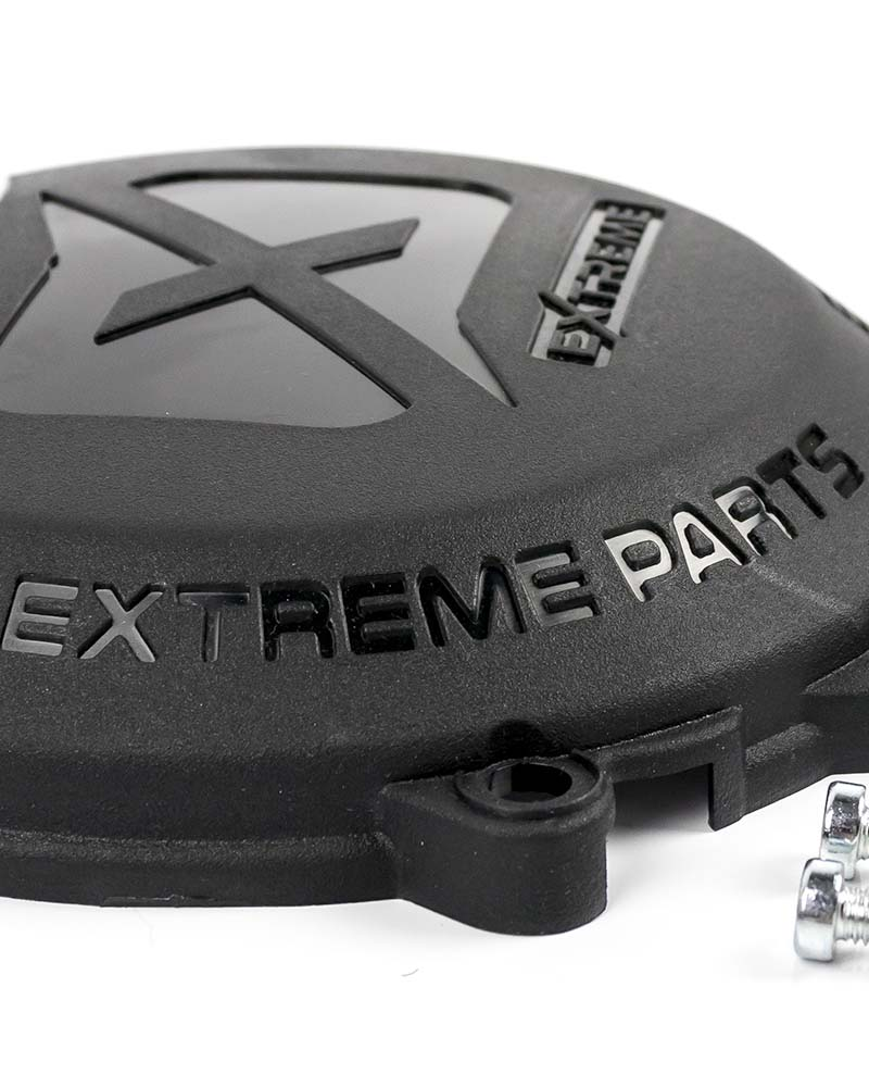 EXTREME PARTS CLUTCH COVER PROTECTION suits KTM 250/300 EXC 2013-2016  2 Stroke (Black)