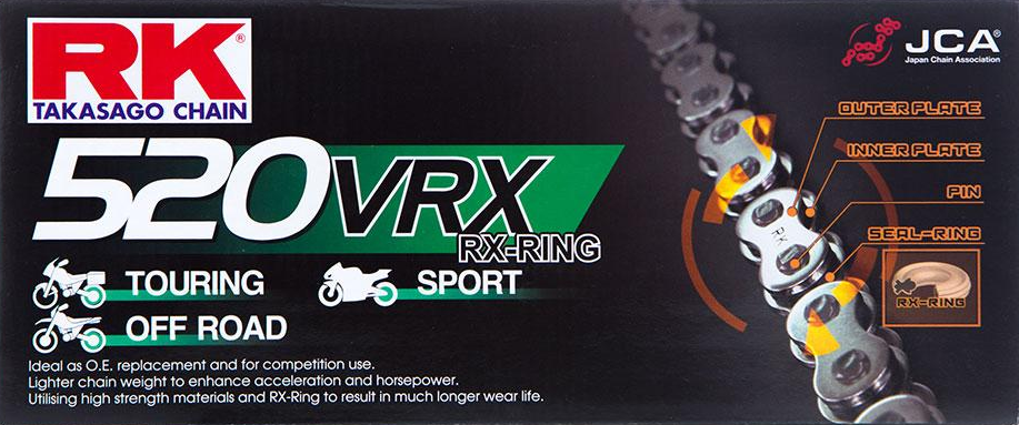 RK CHAIN 520VRX x 120 LINK